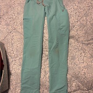 Figs Mint Green Technical Collection Scrub Pants